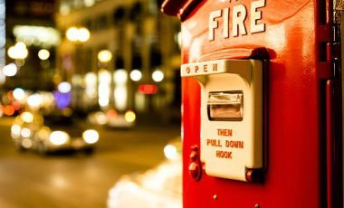 화재 경보 화재 방지 거리