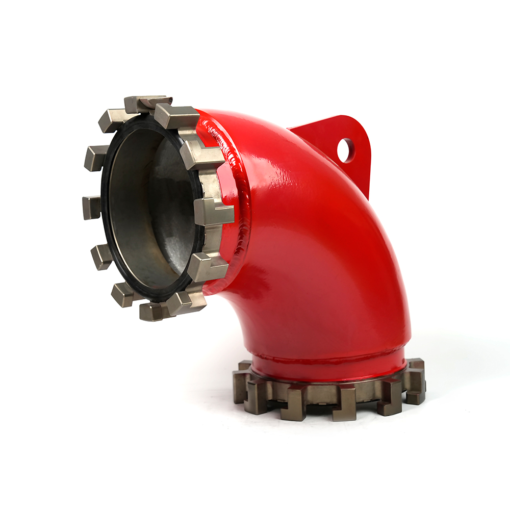 홈이있는 불 팔꿈치 다-치아